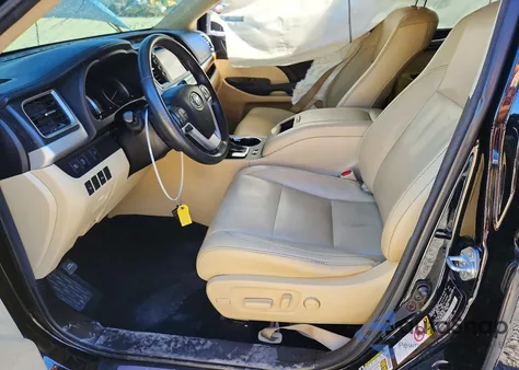 2018 Toyota Highlander Limited from USA, damaged, VIN 5TDYZRFH5JS251945